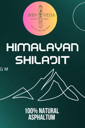 HIMALAYAN SHILAJIT - 100% PURE (Herbal Indian Viagra)  10gm